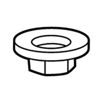 92457814 GM Spoiler Nut Illustration 1 of 1
