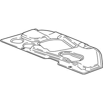 85148600 GM Lower Insulator, Passenger Side Illustration 1 of 1