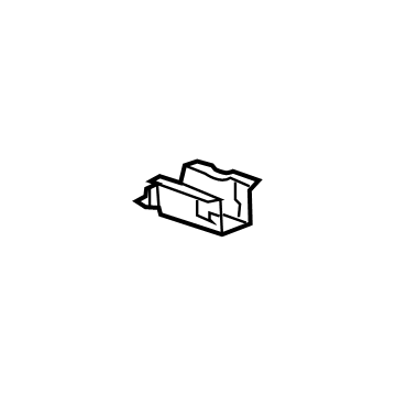 GM 25993911 Outer Reinforcement, Driver Side 25993911 GM Outer Reinforcement, Driver Side Illustration 1 of 1