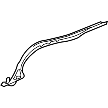 GM 23160406 Closure Panel, Rear Passenger Side 23160406 GM Closure Panel, Rear Passenger Side Illustration 1 of 1