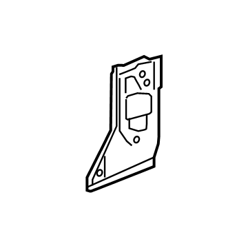 GM 84039714 Outer Panel, Center Passenger Side 84039714 GM Outer Panel, Center Passenger Side Illustration 1 of 1