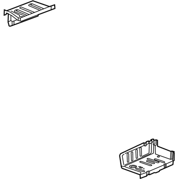 23286352 GM Floor Extension, Rear Driver Side Illustration 1 of 1