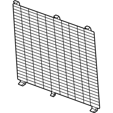 Chevy 84693044 Auxiliary Radiator Screen