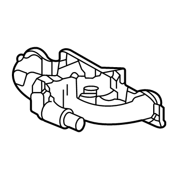 GM 12711616 Water Manifold 12711616 GM Water Manifold Illustration 1 of 1