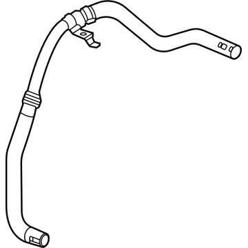 87832629 GM Upper Hose Illustration 1 of 1