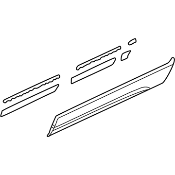 GMC 15072503 Body Side Molding