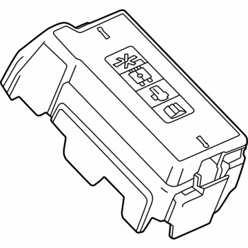26561001 GM Cover, Main Wiring Junction And Fuse Block Illustration 1 of 1