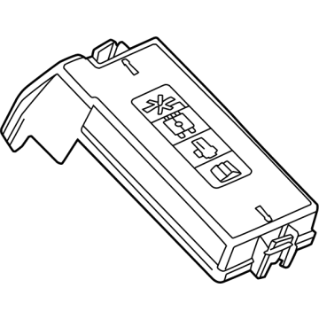 26562472 GM Cover, Main Wiring Junction And Fuse Block Illustration 1 of 1