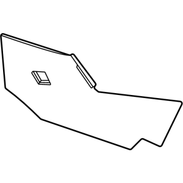 Cadillac 87838258 Side Trim