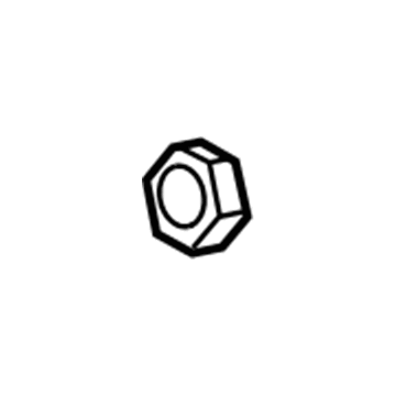 GM 13286443 Master Cylinder Nut 13286443 GM Master Cylinder Nut Illustration 1 of 1
