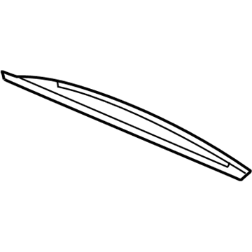 GM 10403753 Rear Reinforcement 10403753 GM Rear Reinforcement Illustration 1 of 1