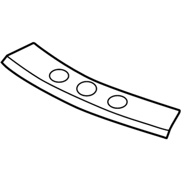 GM 10373867 Upper Reinforcement 10373867 GM Upper Reinforcement Illustration 1 of 1