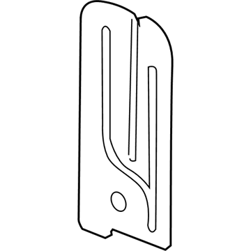 20918520 GM Alternator Bracket Illustration 1 of 1