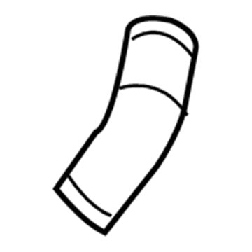 GM 15898529 Reservoir Hose 15898529 GM Reservoir Hose Illustration 1 of 1