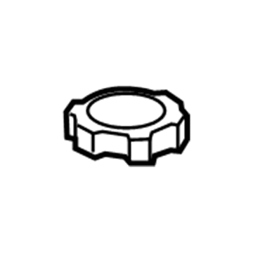 GM 15267531 Reservoir Cap 15267531 GM Reservoir Cap Illustration 1 of 1