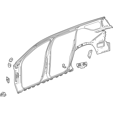 26574186 GM Panel, Fuel Door & Body Side Illustration 1 of 1