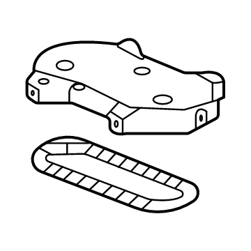GM 24043423 Inverter Cover 24043423 GM Inverter Cover Illustration 1 of 1