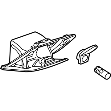 Chevy 23177893 Compartment Box