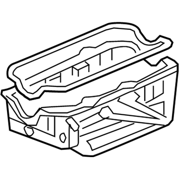 12593455 GM Oil Pan Illustration 1 of 1