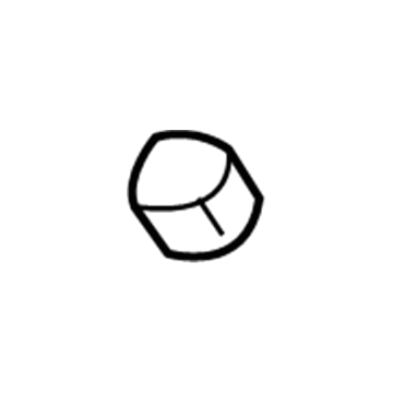 GM 12335840 Wiper Arm Cap 12335840 GM Wiper Arm Cap Illustration 1 of 1