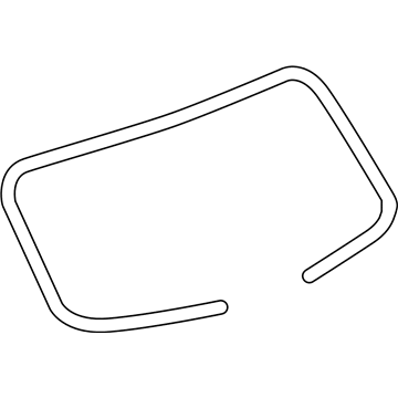 Saturn 96832310 Weatherstrip