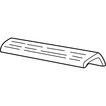 GM 10316805 Sill Plate, Rear Driver Side 10316805 GM Sill Plate, Rear Driver Side Illustration 1 of 1