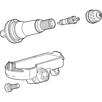 Cadillac 13540601 TPMS Sensor