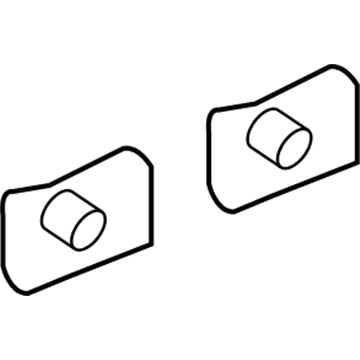 Chevy 19352782 Upper Molding Retainer