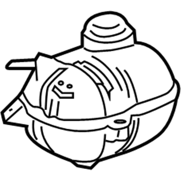 Chevy Cobalt Coolant Reservoir - 15226536