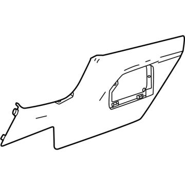 Chevy 26484673 Lower Trim Panel