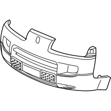 Saturn Bumper Cover - 22714026
