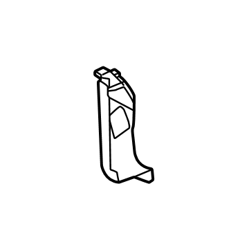 GM 85152422 Tail Gate Insert Panel, Driver Side 85152422 GM Tail Gate Insert Panel, Driver Side Illustration 1 of 1
