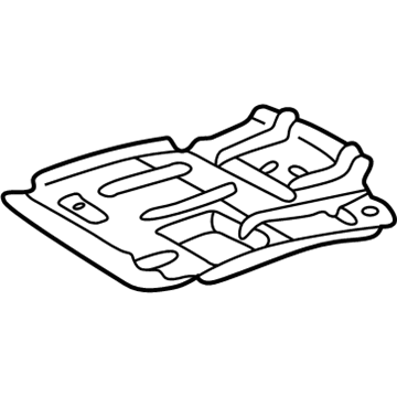 Chevy 15659109 Underbody Shield