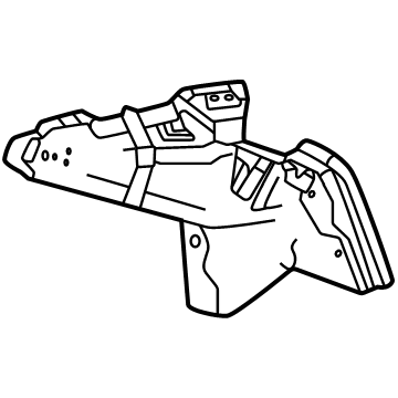 Chevy 85157746 Tail Lamp Pocket