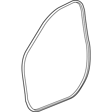 Chevy Malibu Limited Weather Strip - 25911898