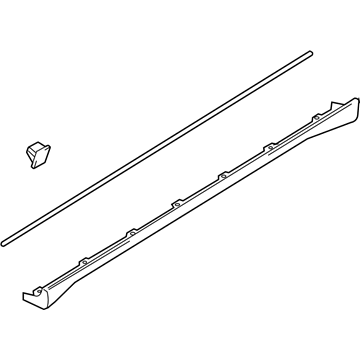 Chevy 30026905 Rocker Molding