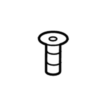 13264492 GM Center Support Bolt Illustration 1 of 1