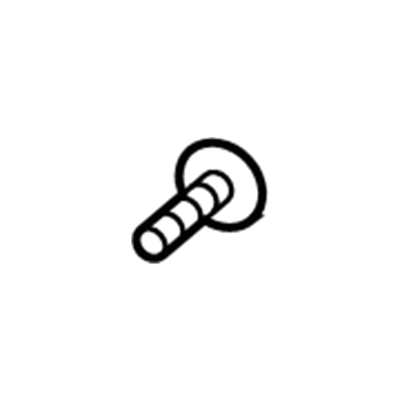 GM 20931378 Center Support Bolt 20931378 GM Center Support Bolt Illustration 1 of 1