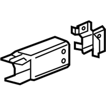 GM 22865540 Energy Absorber, Passenger Side 22865540 GM Energy Absorber, Passenger Side Illustration 1 of 1