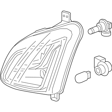 Chevy Equinox Fog Light - 85161294