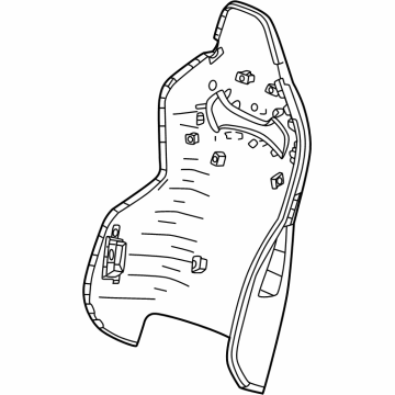 Chevy 85146676 Seat Back Panel