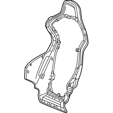 Chevy 84406197 Seat Back Frame