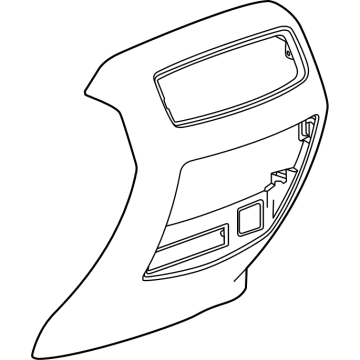 Cadillac 84665295 Rear Trim