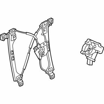 GMC 26596204 Window Regulator