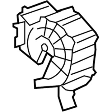 GM 19130308 Evaporator Case 19130308 GM Evaporator Case Illustration 1 of 1