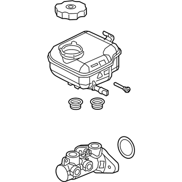 Chevy Caprice Brake Master Cylinder Repair Kit - 92421250