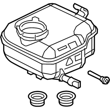 Chevy Caprice Brake Master Cylinder Reservoir - 92421253