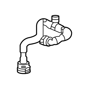 GM 26316502 Outlet Hose 26316502 GM Outlet Hose Illustration 1 of 1