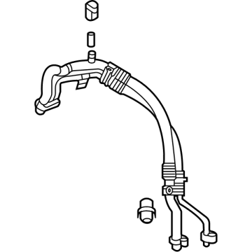 GM 85578393 A/C Hose 85578393 GM A/C Hose Illustration 1 of 1