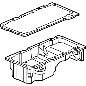 Pontiac GTO Oil Pan - 12599397